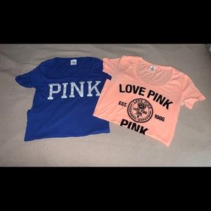 Victoria’s Secret PINK shirts